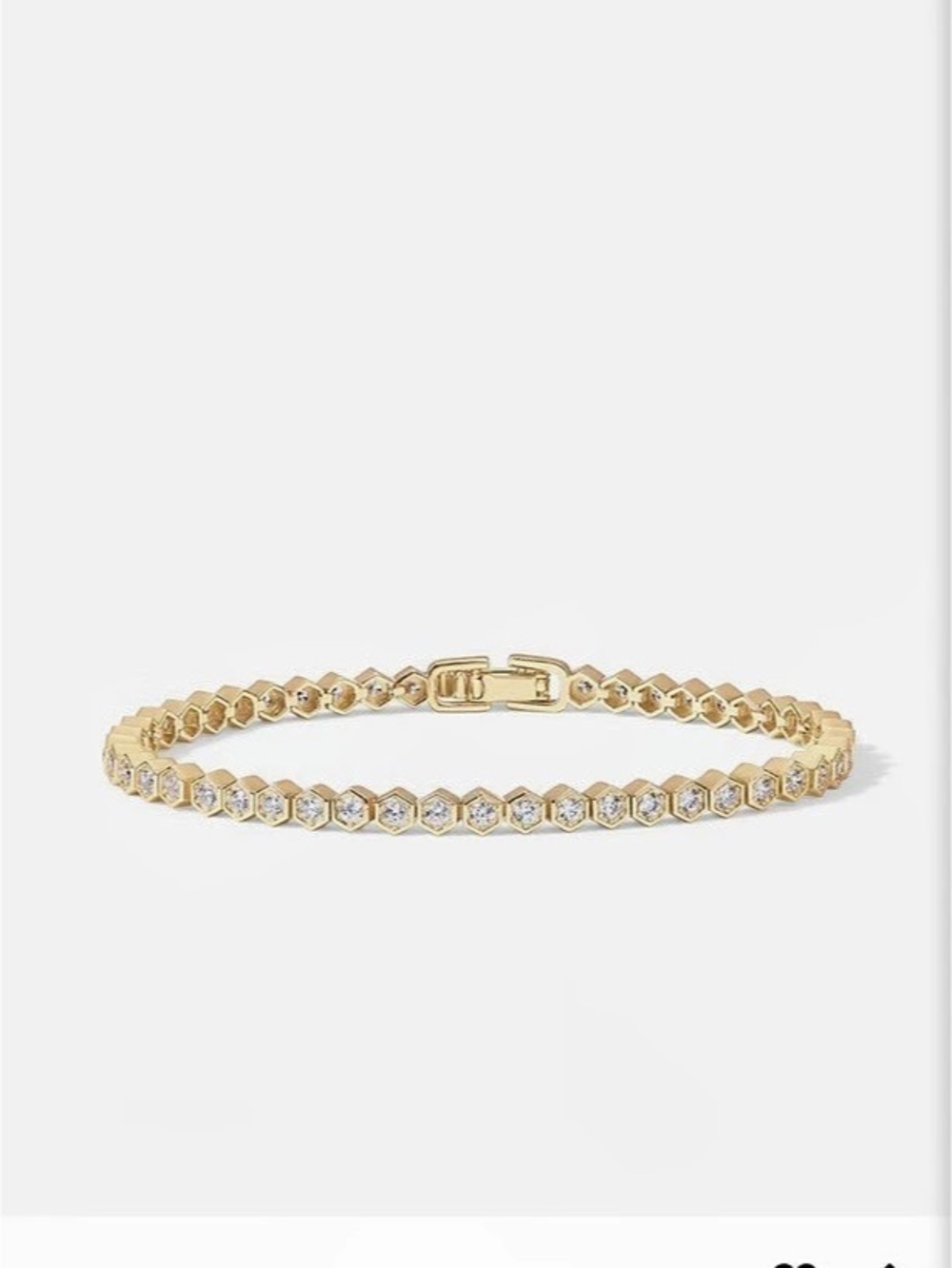 Honeycomb Tennis Bracelet